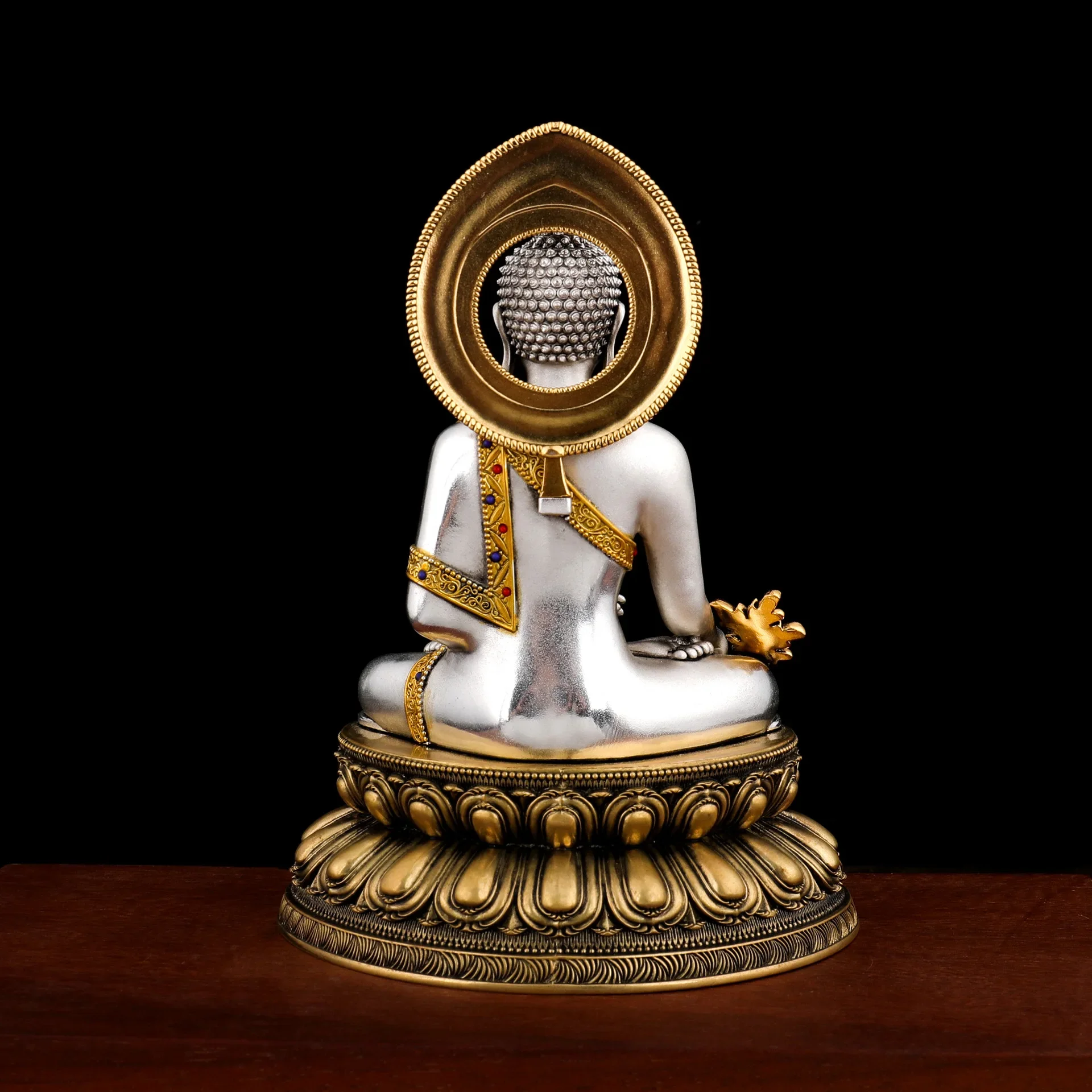 Resin Crafts - TQH-i7.7 薬師如来家庭用供物工芸品 携帯用小型仏像 仏教用品