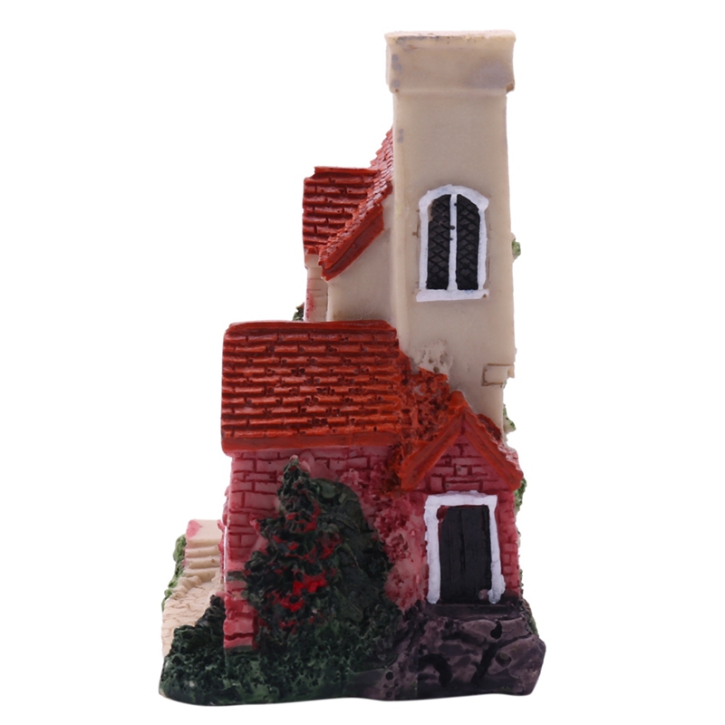 かわいいミニ樹脂ハウス ミニチュアハウス 妖精の庭の風景 ホ - Resin Crafts のレビューと価格