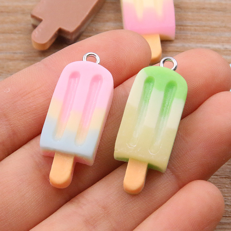6個入り グラデーションアイスキャンディー レジンチャーム  - Resin Crafts Diy のレビューと価格