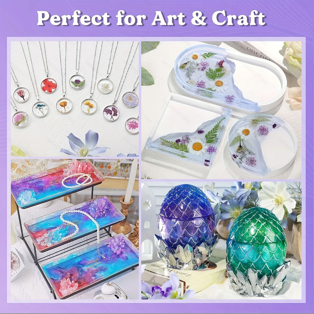 125ml/250ml クリスタルクリアキャスティングレジン - Resin Jewelry Kit のレビューと価格