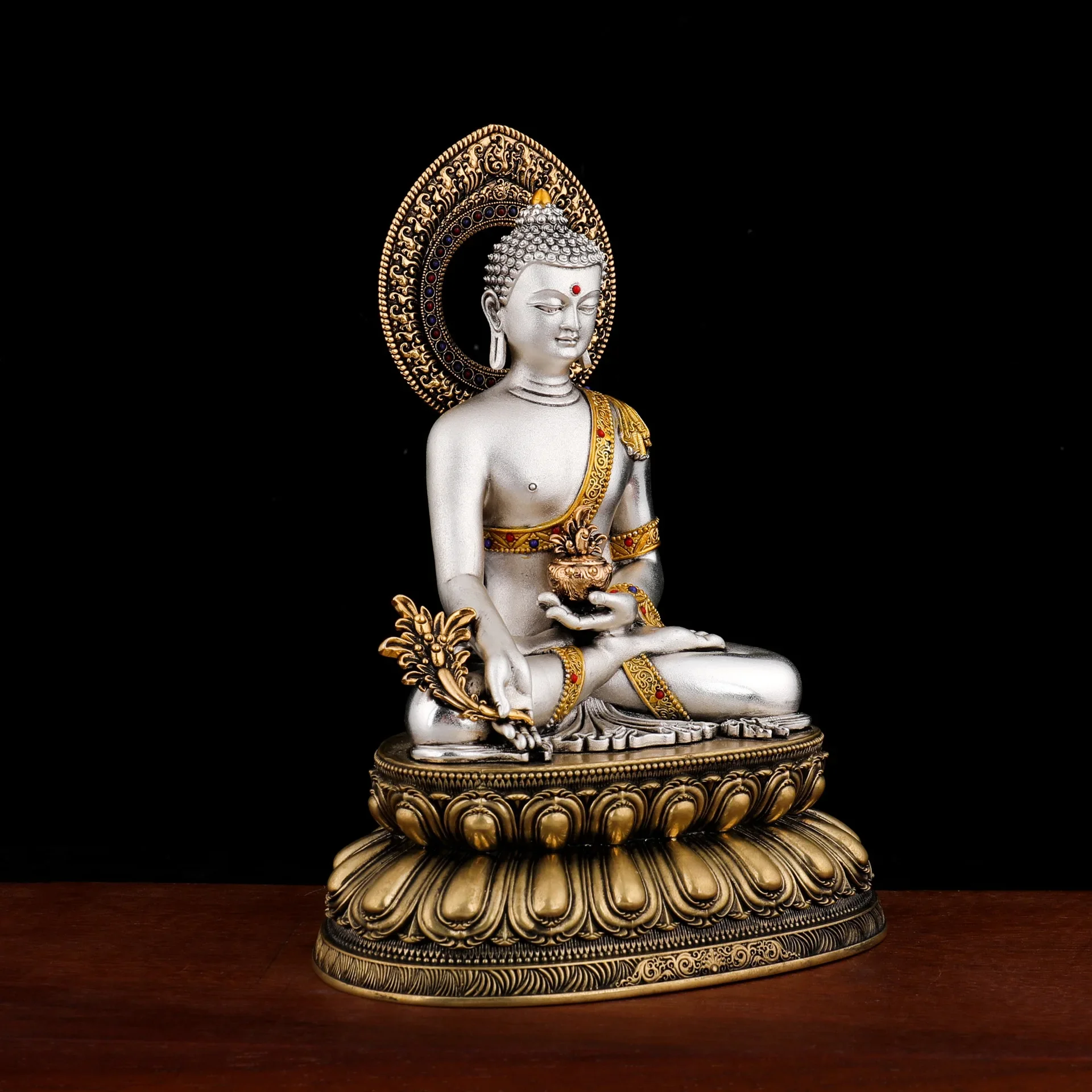 TQH-i7.7 薬師如来家庭用供物工芸品 携帯用小型仏像  - Resin Crafts のレビューと価格