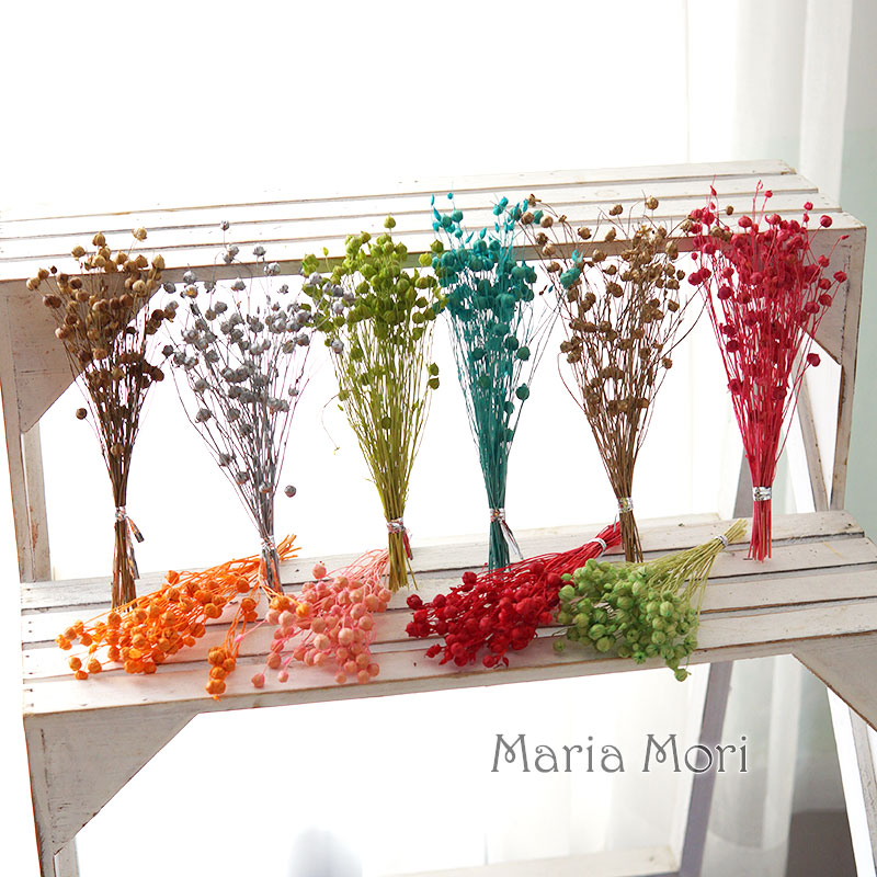 5 グラム保存亜麻豆天然本物の花カラフルな乾燥香りキャンドル - Dried Flower Bulk のレビューと価格