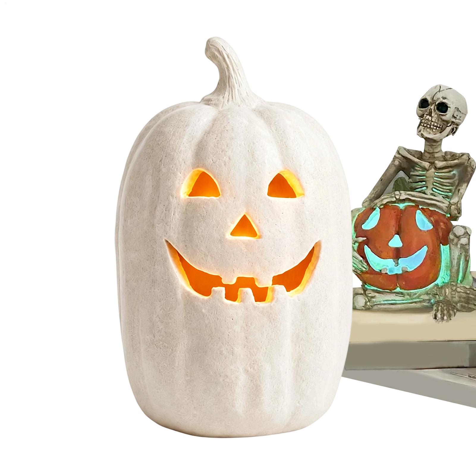 ハロウィンパンプキンクラフト樹脂製手作りパンプキンセンターピ - Resin Crafts のレビューと価格