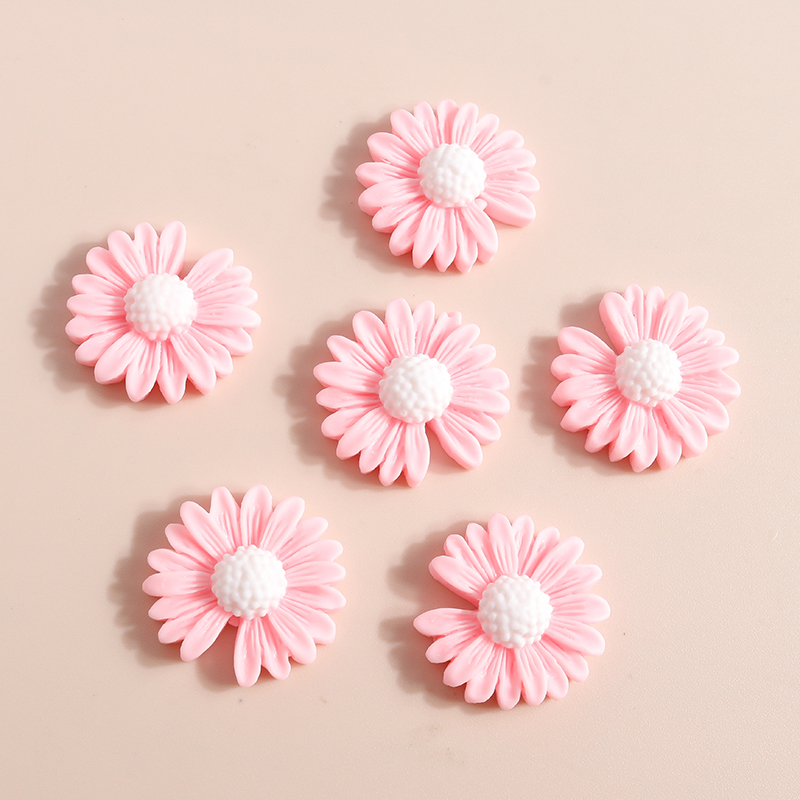 10 個 20*20 ミリメートルかわいいデイジーフラワーチ - Flower Preservation Resin のレビューと価格