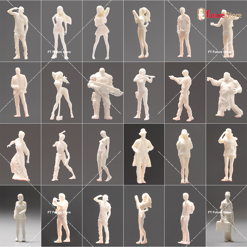DIYブラインドボックス 5/10個セット 未塗装ミニチュア - Resin Craft Kit のレビューと価格