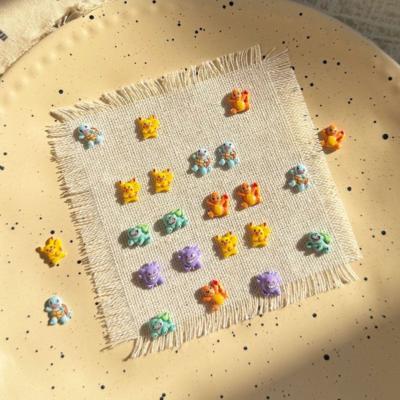 ポケモンネイルアートアクセサリー、かわいいミニ3Dゼニガメと - Resin Crafts のレビューと価格