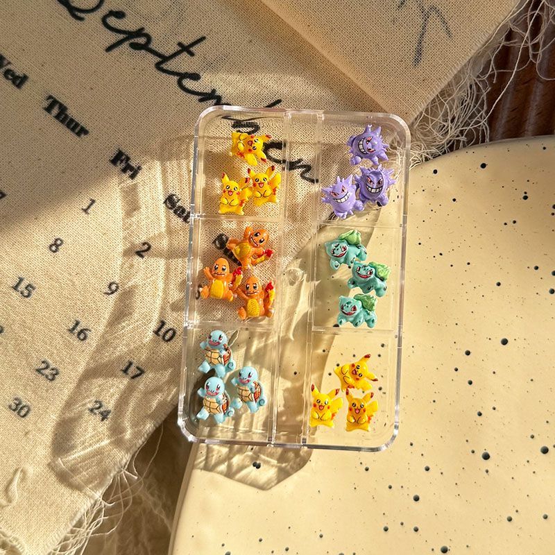 ポケモンネイルアートアクセサリー、かわいいミニ3Dゼニガメと - Resin Crafts のレビューと価格
