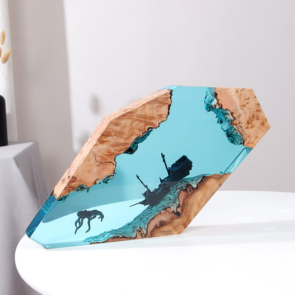 森の妖精鹿デスクトップアート、パーソナライズされた発光オーナ - Resin Crafts のレビューと価格