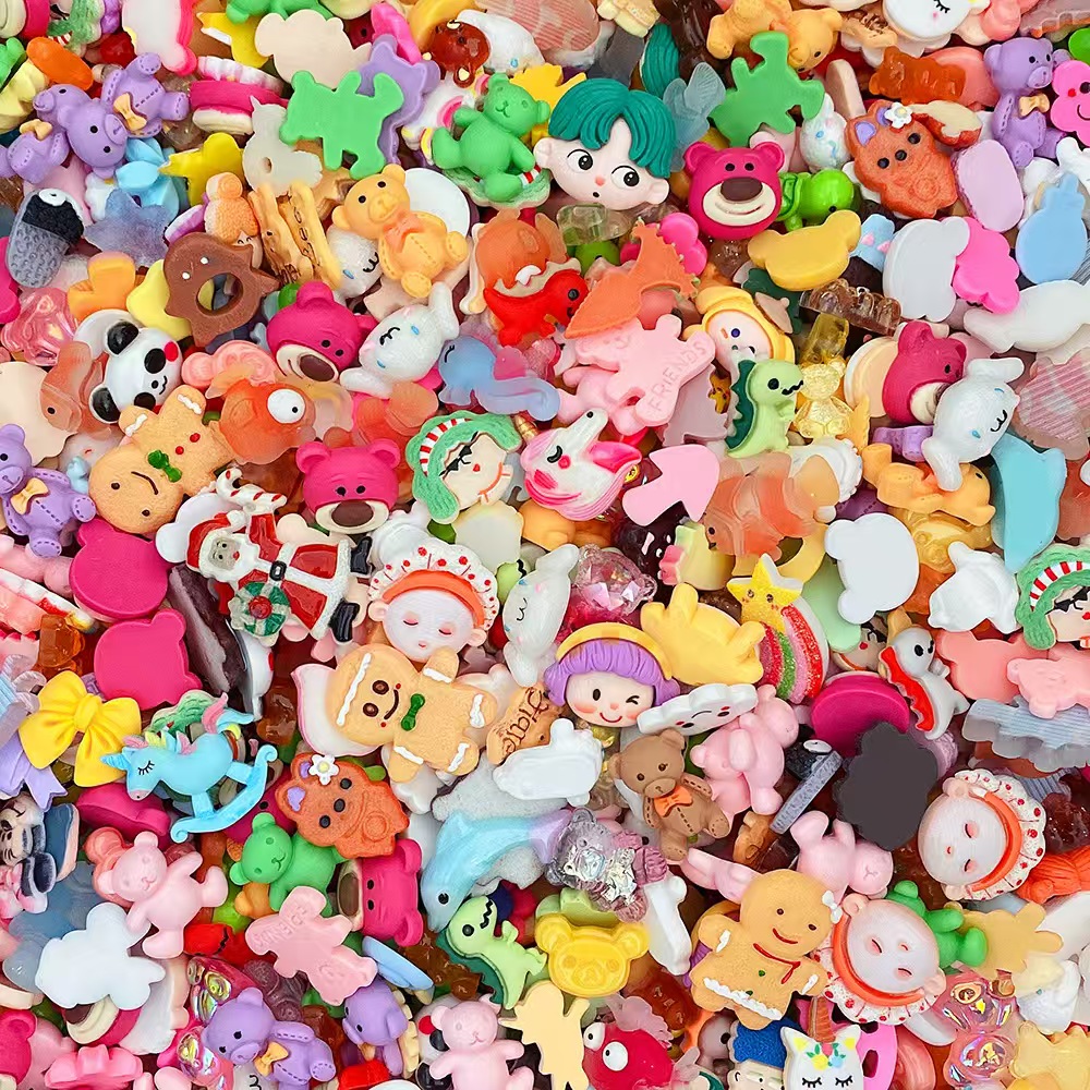 DIY ジュエリー携帯電話装飾クラフト弓アクセサリー 100 - Resin Crafts のレビューと価格