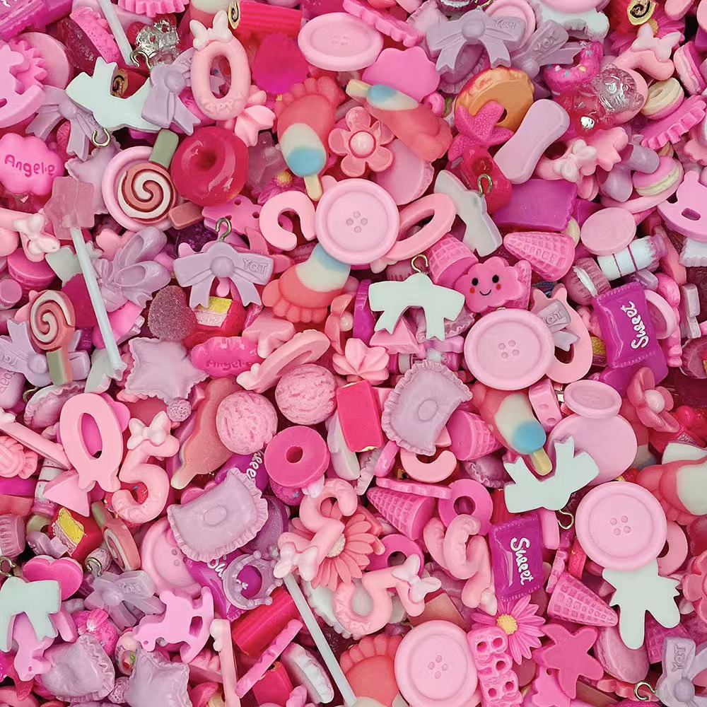 DIY ジュエリー携帯電話装飾クラフト弓アクセサリー 100 - Resin Crafts のレビューと価格